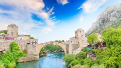 البوسنة سياحة في موستار البوسنة
