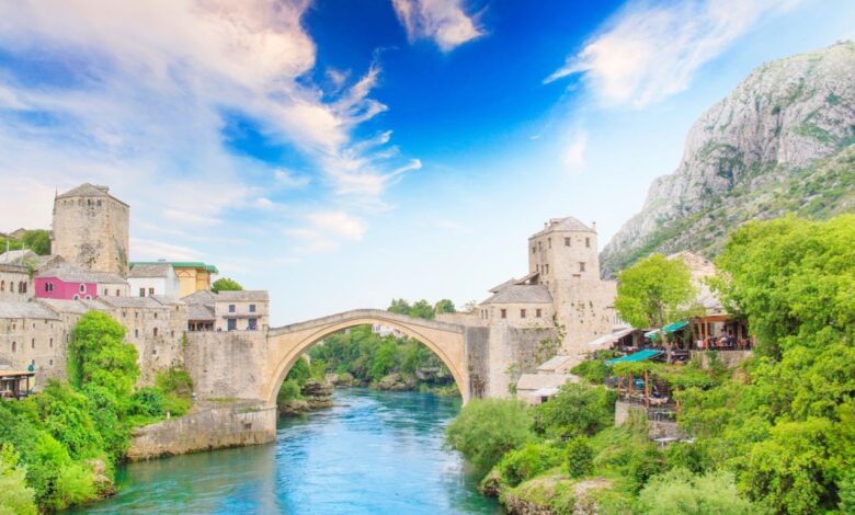 البوسنة سياحة في موستار البوسنة